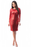 Cumpara ieftin B857-3 Rochie eleganta din paiete stralucitoare