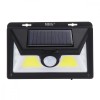 Lampa Solara LED MRG A-1828B, Senzor Miscare, 2 COB + 8 SMD, 260lm, IP64, Negru