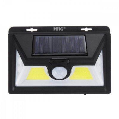 Panou Led Solar MRG A-1828B, Incarcare solara, COB + SMD, Senzor miscare C460 foto