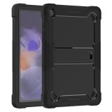 Husa pentru Samsung Galaxy Tab A9 Plus + Folie - Techsuit Rugged TabShell - Black
