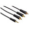 Hama 122161 Cablu Jack 3.5mm-3RCA