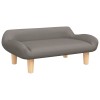 Pat de caini, taupe, 70x40x24 cm, material textil
