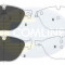 Set placute frana,frana disc BMW Seria 5 Touring (F11) (2010 - 2016) COMLINE CBP06017