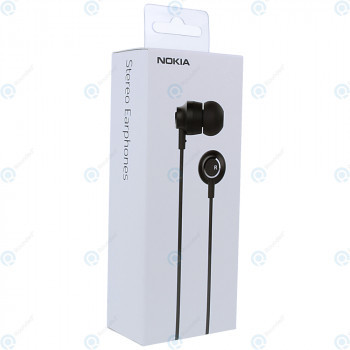 Căști intra-auriculare stereo Nokia negru WH-201 (Blister UE) 1A21M0G00VA foto