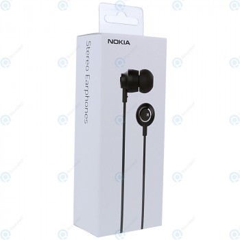 Căști intra-auriculare stereo Nokia negru WH-201 (Blister UE) 1A21M0G00VA