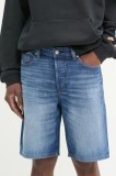 Diesel pantaloni scurți jeans REGULAR-SHORT A06430.0DBEL