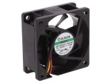 Ventilator axial 24V DC 60x60x25mm 39,72 m3/h 27dBA