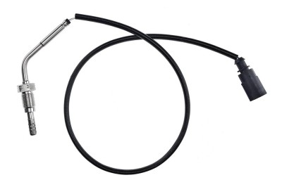 Senzor temperatura filtru particule Vw Golf 5 1.9tdi 2005-, 2.0tdi 2004- Golf 6 2.0tdi 2009-, Passat 2.0tdi 2008-, in fata turbocompresorului, lungim foto