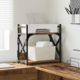 vidaXL Suport pentru imprimantă Lemn Vechi 40 x 20 x 40 cm 882178