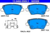 ATE 13.0460-5509.2 set placute frana,frana disc