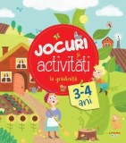 Jocuri și activități la grădiniță - Paperback brosat - Roxana Aneculăesei - Litera mică