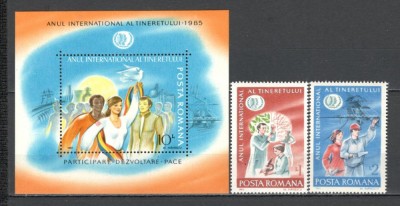 Romania.1985 Anul international al tineretului YR.803 foto
