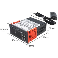 Termostat higrostat 220V reglare umiditate temperatura incubator uscator STC3028 220V pret