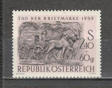 Austria.1959 Ziua marcii postale MA.602 foto