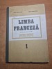 Manual de limba franceza - pentru anul 1 de studiu - din anul 1984