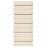 Gossi prosoape de maini, frogn, 10 buc., crem, 50x100 cm, 360 g/m2