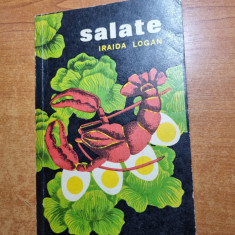 carte de bucate - salate - din anul 1971