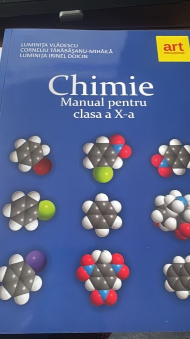 Chimie, Manual pentru clasa a X-a