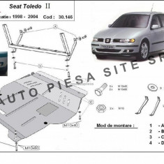 Scut metalic motor Seat Toledo 2 II fabricat in perioada 1998 - 2004 APS-30,146