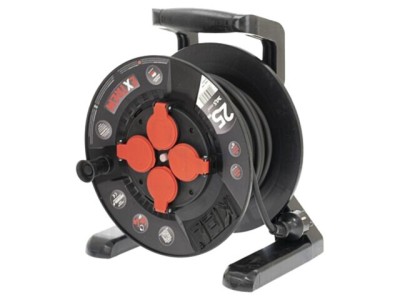 Prelungitor alimentare KEL 3x1,5mm2 4 prize 25m 16A negru foto