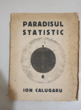 Ion Calugaru - Paradisul Statistic - (desene de M. H Maxy) - 1926