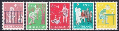 s3 Olanda 1959 - Pt.copii 5v. neuzat,perfecta stare foto