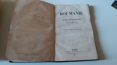 LA ROUMANIE APRES TRAITE DE PARIS DU 30 MARS 1856 - B. BOERESCO, PARIS 1856 foto