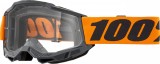 Ochelari cross/atv 100% Accuri 2 Orange, lentila transparenta, culoare rama gri Cod Produs: MX_NEW 26013464PE