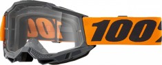 Ochelari cross/atv 100% Accuri 2 Orange, lentila transparenta, culoare rama gri Cod Produs: MX_NEW 26013464PE