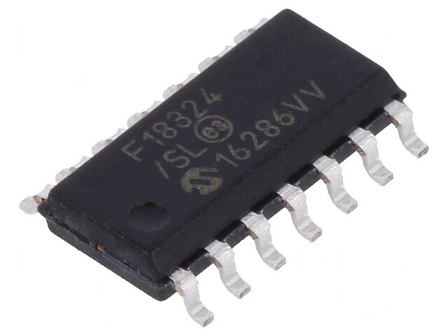 Microcontroler PIC 7kB 32MHz 2,3-5,5V SMD SO14 PIC16