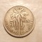 CONGO 50 CENTIMES 1926 MONEDA ISTORICA / VARIANTA FLAMANDA