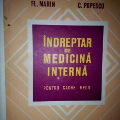 Fl. Marin - Indreptar de medicina interna pentru cadre medii (1973)