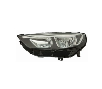 Far Opel Insignia, 03.2017-06.2020, montare fata, stanga, cu lumini de zi tip LED; H7+H7+LED; electric; fara modul LED; cu motor; halogen, DEPO foto