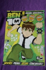 Revista Ben 10 romana nr 1 20 mai 2009 benzi desenate jocuri foto