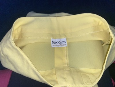 Max&amp;amp;Co. - Fustă mini galbenă, elegantă și versatilă foto