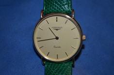 CEAS AUR 18K - LONGINES - Quartz - Cal. L150.4 - Sapphire - 14.54g. - 205lei/gr. foto