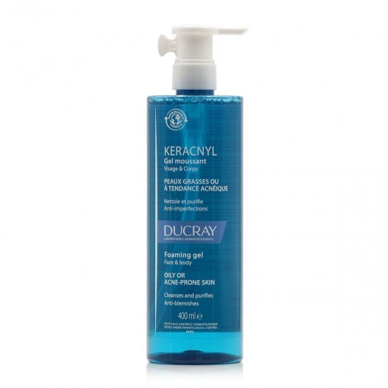 Gel spumant Ducray Keracnyl 400 ml