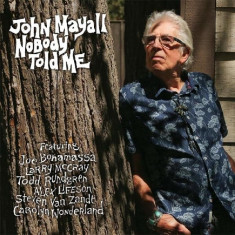 John Mayall Nobody Told Me digipack (cd) foto