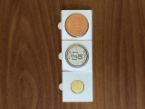 2017.08.16 &quot;CURTEA DE ARGEȘ&quot;500 DE ANI DE LA SFINȚIREA BISERICII MĂNĂSTIRII/MAXIM 150 de SETURI A 3 MONEDE(100 LEI AUR /10 LEI ARGINT și/1 LEU TOMBAC)