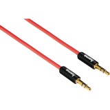 Cablu audio Hama Supersoft, 2 x Jack 3.5 mm, 1 m