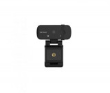 Camera web Serioux Full HD 1080p, Microfon incorporat, 30fps, senzor CMOS autofocus (Negru)