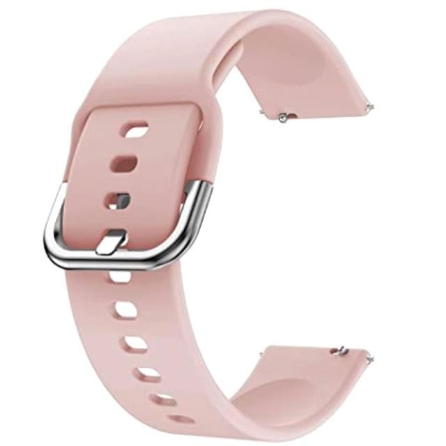 Curea din silicon compatibila cu Huawei Watch GT 2 Pro, Telescoape QR, 22mm, Apricot