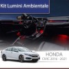 Lumini ambientale Honda Civic 2016-2021 set complet control telefon sau sistem original CarStore Technology