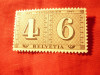Serie 1 valoare Elvetia 1943 - 100 Ani Timbrul elvetian, Nestampilat