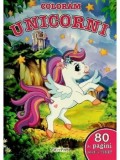 Cumpara ieftin Coloram unicorni. 80 de pagini pentru tine!/***