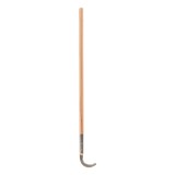 Cutit taie bandaje 100cm, maner lemn masiv, lama curba, ingrijire copite animale