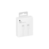 Cablu de Date si Incarcare USB Type-C la Type-C Apple, 1 m, Alb, MUF72FE/A Original Blister