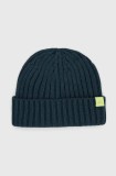 Adidas Performance caciula culoarea verde, din tesatura neteda