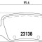 BREMBO P 50 058 PRIME LINE set placute frana,frana disc
