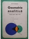 Gh. D. Simionescu - Geometrie analitica - Manual pentru clasa a XI-a (editia 1980), Clasa 11